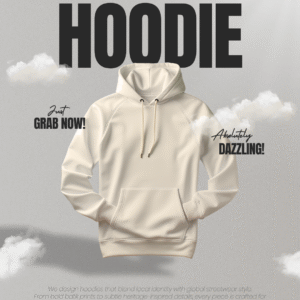 Ivory Black and Gray Modern Hoodie Collection Instagram Post